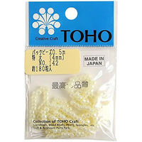 TOHO(トーホー) TOHO 特大ビーズ 糸通しビーズ 外径約4mm 0.5m入り No.145 LLB-145-PC 1枚