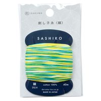 横田 DARUMA 刺し子糸<細> col.402 40mカード巻 DRM2400-402 1巻