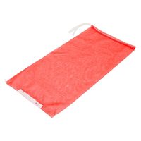 野菜用 メリヤスネット 20KG 取っ手・プラマーク付 赤 004711780 1袋(25枚)