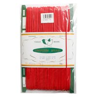 一井商店 ワックスコード 径2mm×50m巻 赤 CD2520-15 1巻