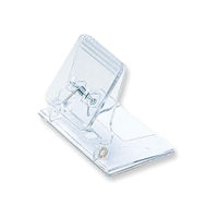 共栄プラスチック U型カード立 クリップタイプ 大 UC-K1 1個