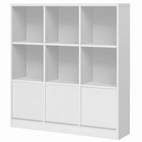 大洋 Shelfit チョイスグリッドラックCGR 幅1168×奥行296×高さ1276mm CGR 1312R＋R扉3 WW 1台（直送品）