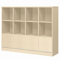 大洋 チョイスグリッドラックCGR 幅1550×奥行416×高さ1276mm CGR 1316MD＋R扉4 LN 1台（直送品）