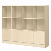 大洋 チョイスグリッドラックCGR 幅1550×奥行296×高さ1276mm CGR 1316R＋R扉4 LN 1台（直送品）