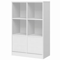 大洋 Shelfit チョイスグリッドラックCGR 幅785×奥行416×高さ1276mm CGR 1380MD＋R扉2 WW 1台（直送品）