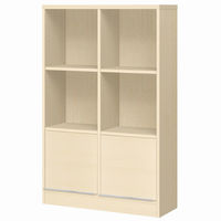 大洋 Shelfit チョイスグリッドラックCGR 幅785×奥行296×高さ1276mm CGR 1380R＋R扉2 LN 1台（直送品）