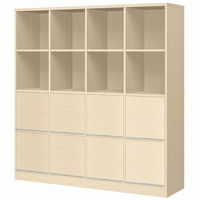 大洋 チョイスグリッドラックCGR 幅1550×奥行416×高さ1666mm CGR 1716MD＋R扉8 LN 1台（直送品）