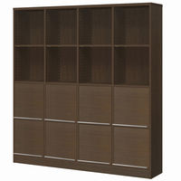 大洋 チョイスグリッドラックCGR 幅1550×奥行296×高さ1666mm CGR 1716R＋L扉8 DB 1台（直送品）