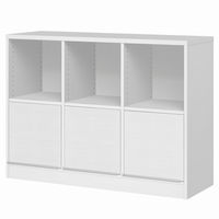 大洋 Shelfit チョイスグリッドラックCGR 幅1168×奥行416×高さ886mm CGR 9012MD＋R扉3 WW 1台（直送品）