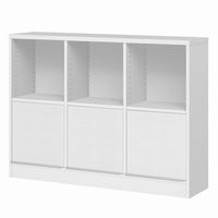 大洋 Shelfit チョイスグリッドラックCGR 幅1168×奥行296×高さ886mm CGR 9012R＋L扉3 WW 1台（直送品）