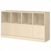 大洋 チョイスグリッドラックCGR 幅1550×奥行416×高さ886mm CGR 9016MD＋R扉4 LN 1台（直送品）