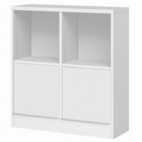 大洋 Shelfit チョイスグリッドラックCGR 幅785×奥行296×高さ886mm CGR 9080R＋R扉2 WW 1台（直送品）