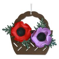 藤久 立体切り絵 花かご飾りキット アネモネ 0540223 1セット（直送品）