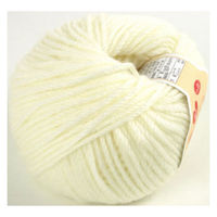 藤久 毛糸ままあむ#52オフホワイト 0896052 1セット(1個×5)（直送品）