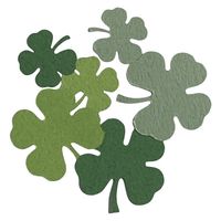 花岡 hanaoka パンチカットペーパー クローバー 4110234PCPクローバー 1パック×5（直送品）