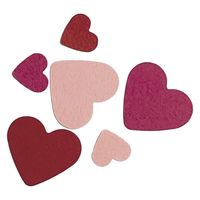 花岡 hanaoka パンチカットペーパー ハート 4110235PCPハート 1パック×5（直送品）