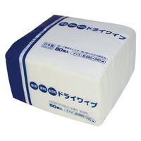 溝端紙工印刷 ドライワイプ50枚入 1パック(50枚)×2（直送品）