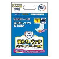 カミ商事 尿とりパッドパワフルスーパー吸収30枚1P 455381 1パック(30枚)×2（直送品）