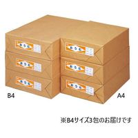 大王製紙 更紙 おうむS B4 1000枚×3包 1セット(1箱×2)（直送品）