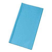 ゴークラ 薄葉紙(無地)3ッ折り 100枚 水色 1包（直送品）