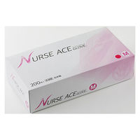 東京パック ナースエースグローブ ピンク M 1箱（直送品）
