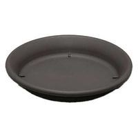 アイリスオーヤマ 鉢受皿 グレイッシュブラウン 5号 1セット(1枚×10)（直送品）