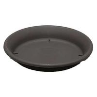 アイリスオーヤマ 鉢受皿 グレイッシュブラウン 6号 1セット(1枚×5)（直送品）