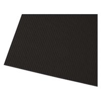 銀鳥産業 カラーダンボール 黒90cm×3m 719-083 1枚（直送品）