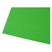 銀鳥産業 カラーダンボール 緑90cm×3m 719-084 1枚（直送品）