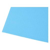 銀鳥産業 カラーダンボール 水90cm×3m 719-086 1枚（直送品）