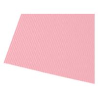 銀鳥産業 カラーダンボール 桃90cm×3m 719-087 1枚（直送品）