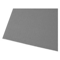 銀鳥産業 カラーダンボール 灰90cm×3m 719-088 1セット(1枚×2)（直送品）