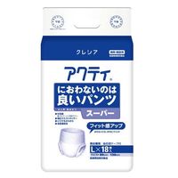 日本製紙クレシア アクティ 良いパンツ スーパー L18枚 84801 1箱(18枚)×3（直送品）