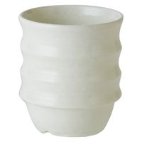 いちがま 持ち易い湯呑 粉引 5個入 JB2406-30 1セット（直送品）