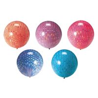 DLM ゴム風船(羽模様)50cm(10入)KK20000 KK20000 1個（直送品）