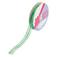 小堀リボン マジックフラワーNo.12 18mm×20m 緑 NO.12ミドリ18 1セット(1巻×3)（直送品）