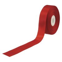 小堀リボン アセコハク No100 24mm 赤/白 ペア 1パック（直送品）