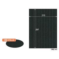 ヒサゴ リップルボード薄口A4 ブラック RBU09A4 1セット(1個×4)（直送品）