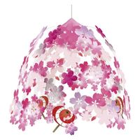 ハッピークラフト 番傘桜2段センター SPNC4215 1セット(1個×3)（直送品）