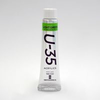 ターナー色彩 U-35 11ml ライトグリーン UA011512 1セット(1本×10)（直送品）