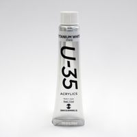 ターナー色彩 U-35 11ml チタニウムホワイト UA011770 1セット(1本×10)（直送品）