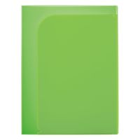 プラス 通知表ホルダー A4 FL-200SF GR 1冊 1セット(1冊×5)（直送品）