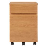 無印良品　スタッキングチェスト・引出し・２段／ウォールナット材突板 無印良品 スタッキングチェスト （引出し2段タイプ