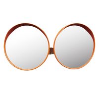 ユニット カーブミラー300mmΦ二面鏡ミラーのみ 384-233 1基（直送品）