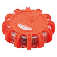 ユニット LED警告灯 電池式(赤) 387-497 1個（直送品）