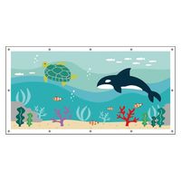 ユニット フェンスシート オーシャン1 930-42 1枚（直送品）