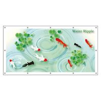 ユニット フェンスシート 金魚 930-48 1枚（直送品）