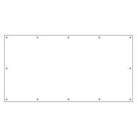 ユニット フェンスシート 白無地 930-49 1枚（直送品）