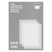 ラミネート@プロフ必読 ページ 100μm 100枚 名刺判サイズ ラミネートフィルム 『ラミネート加工