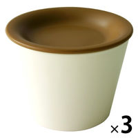 八幡化成 versa cups ヴァーサ カップス アイボリー 　1セット（3個）